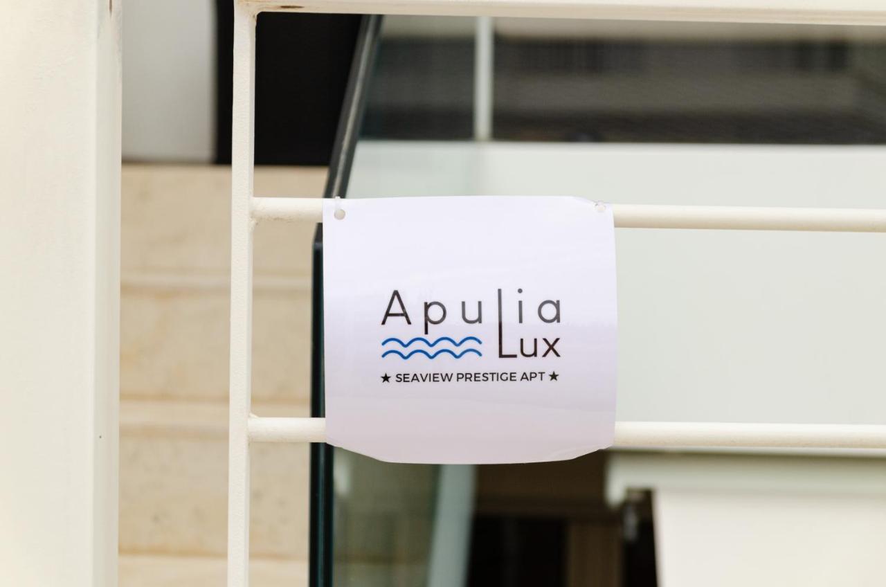 Апартаменти Apulialux Seaview Prestige Apt / Jacuzzi + Parking Поліньяно-а-Маре Екстер'єр фото